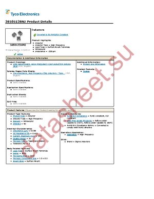 36501E36NJ datasheet  